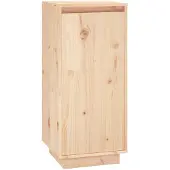 vidaXL Armoire à chaussures 35x35x80 cm Bois de pin massif