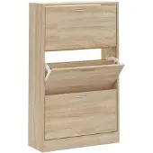 vidaXL Armoire à chaussures Chêne sonoma 63x24x103cm Bois d'ingénierie