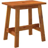 vidaXL Tabouret 45x29x45 cm Rectangulaire Bois d'acacia solide