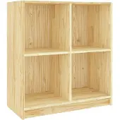 vidaXL Buffet 70x33x76 cm pin massif