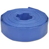 vidaXL Tuyau plat 100 m 3" PVC