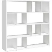 vidaXL Bibliothèque/Cloison de séparation Blanc 105x24x102 cm