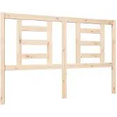 vidaXL Tête de lit 146x4x100 cm pin massif