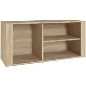 vidaXL Armoire à chaussures Chêne sonoma 100x35x45cm Bois d'ingénierie