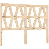 vidaXL Tête de lit 146x4x100 cm pin massif