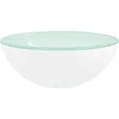 vidaXL Lavabo en verre trempé 30x12 cm blanc