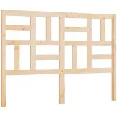 vidaXL Tête de lit 146x4x104 cm pin massif