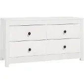 vidaXL Armoire d'appoint blanc 100x40x54 cm Pin massif
