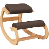 vidaXL Chaise assis-genoux marron 55x84x55 cm contreplaqué de bouleau