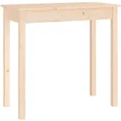 vidaXL Table console 80x40x75 cm Bois massif de pin