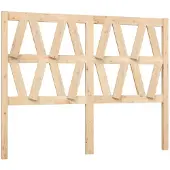 vidaXL Tête de lit 126x4x100 cm pin massif