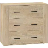 vidaXL Sideboard chêne Sonoma 80x33x70 cm bois composite