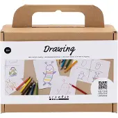 Creativ Company Mini kit créatif dessin, monstres