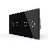 Livolo Protection solaire | Commutation | Maison intelligente | Noir | | Voir ici!