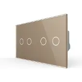Livolo Protection solaire | Commutation | Maison intelligente | Or | | Voir ici!