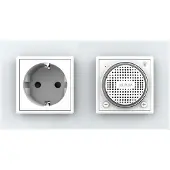 Livolo Haut-parleur Bluetooth | Prise murale blanche | .nl