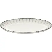 Serax Assiette à Petit Déjeuner Serax Inku Tableware White S 25 x 17,5 cm