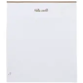 Meyco Baby Hallo Welt Bettlaken gross - taupe