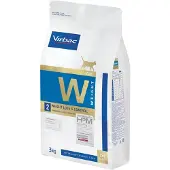 Virbac Aliment Pour Chat Hpm Contrôle De La Perte De Poids W2 3kg