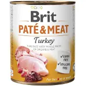 Brit Pâté Et Viande De Dinde 400g 6 Unités