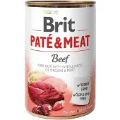 Brit Pate & Meat Beef 400g 6 Units Blanc