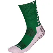 TruSox Hommes, Chaussettes de sport, Chaussettes de football Trusox 3.0 Cushion M S737445 (44 - 46), Blanc, Vert