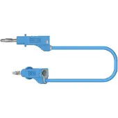 Electro PJP 2117-CD1-100Bl Câble de mesure (fiche banane - fiche banane) 1.00 m