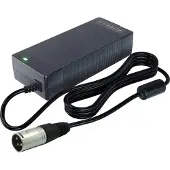 GO SOLID! Chargeur compatible avec Invacare Scootmobiel 24v 2A