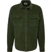 Vintage Industries Chemise 'Brix' vert foncé