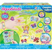 Epoch Coffret AQUABEADS - Mes accessoires magiques pour créer - 820 perles - Enfant fille - À partir de 4 ans