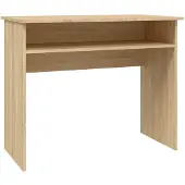 vidaXL Bureau Chêne Sonoma 90x50x74 cm Bois composite