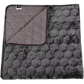 Unique living Peggy - Bedsprei - Lits-jumeaux - 240x280 cm - Dark grey