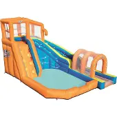 Bestway Parc aquatique gonflable Deuba avec souffleur 420 x 320 x 260 cm