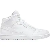 Jordan Baskets hautes 'Air 1 Mid' blanc