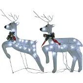 vidaXL Décoration de Noël à LED Rennes