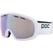 POC Fovea Mid Photochromic Ski Goggles Blanc Light Pink Sky Blu/CAT1-3