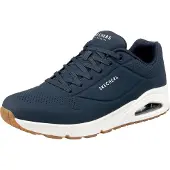 SKECHERS Uno Stand on Air Baskets Homme, Navy Durabuck Trim, 41 EU