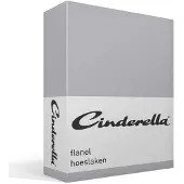 Cinderella Drap Housse Cinderella Light Grey (Flanel)-90 x 200/210 cm
