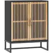 vidaXL Sideboard Noir 60x30x75 cm Bois composite
