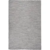 vidaXL Tapis à tissage plat d'extérieur 120x170 cm Marron et bleu