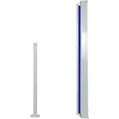 vidaXL Auvent latéral rétractable 120 x 300 cm Bleu