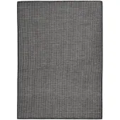 vidaXL Tapis à tissage plat d'extérieur 200x280 cm Gris