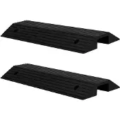vidaXL Rampes de seuil de pont 2 pcs 80x40x8 cm Caoutchouc