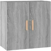 vidaXL Armoire murale Sonoma gris 60x30x60 cm Bois d'ingénierie