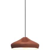 Marset Pleat Box 36 Suspension Lamp LED | Terracotta - White