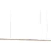 Tunto LED28 - 120cm Suspension Oak stained black | 3000 K (neutral white) | Dali|Push (Standard)