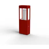 Roger Pradier Tetra Model 2 Borne Tomato red | E27 70W