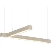Tunto LED40 Modular Shape L Suspension Ash | Dali|Push (Standard) | 3000K