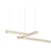 Tunto LED40 Modular Shape 4 Suspension Ash | Casambi (Bluetooth) | 3000K