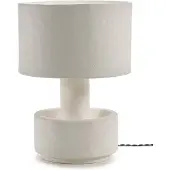 Serax Lampe de table Bowl-Shaped Base Papier Maché Earth